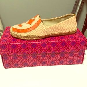 Size 7 Tory Burch Lonnie Flat Edpadrille